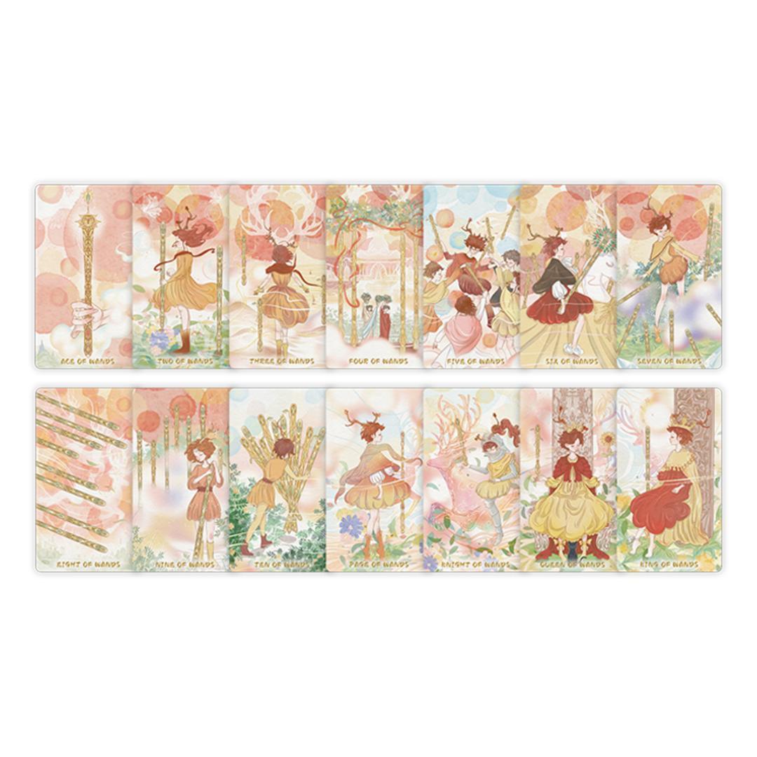 【正規品タロットカード】童話のような可愛く優しいデッキ✨四季の癒しのタロット