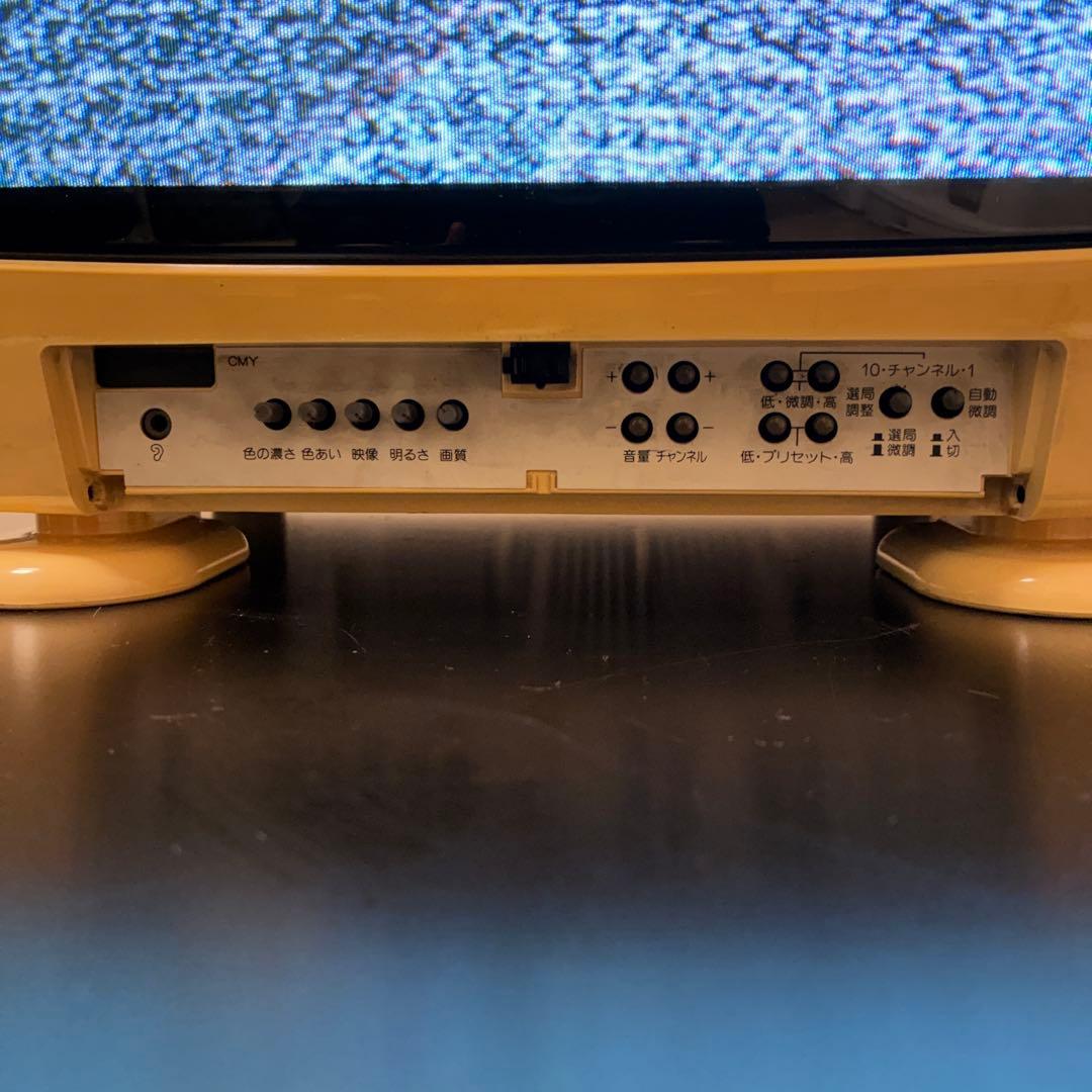 希少　限定 サンリオ キティ ブラウン管 テレビ 通電確認　C-14KTY