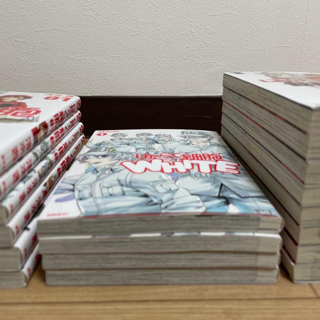 はたらく細胞1〜6 WHITE 1〜4 BLACK 1〜8 ウイルス&細菌図鑑