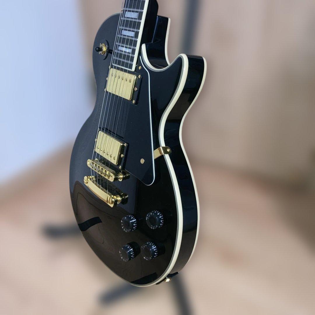 BUSKER'S ブラック エレキギター