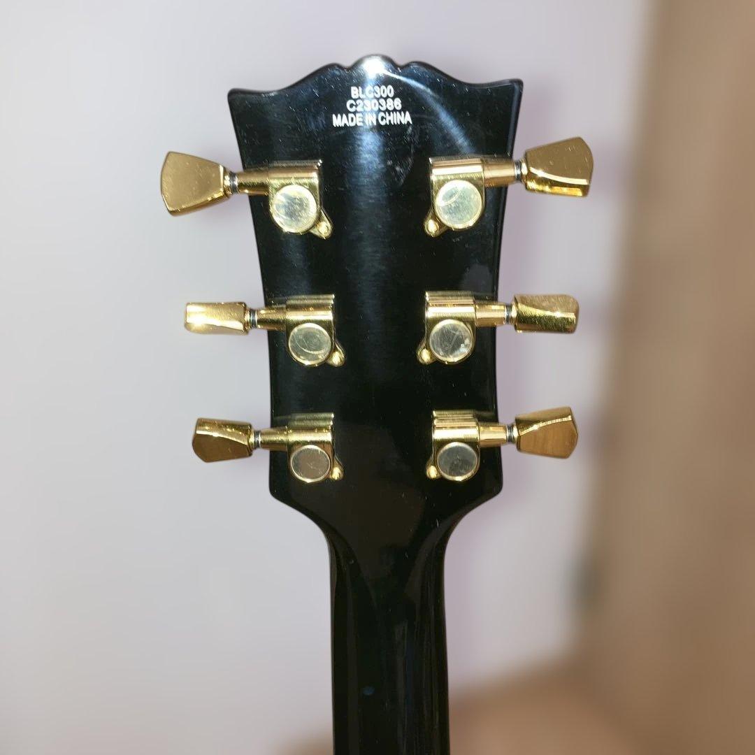 BUSKER'S ブラック エレキギター