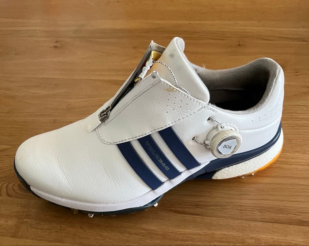 【週末限定値下げ！】 adidas ゴルフシューズ ホワイト BOOST