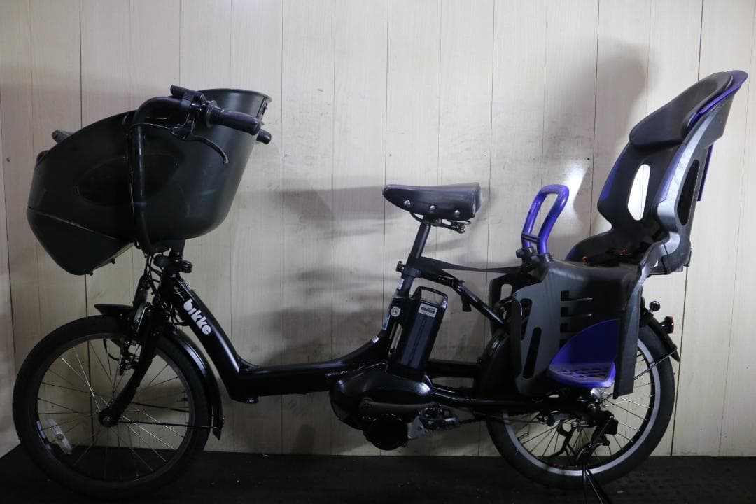 ブリヂストン bikke POLAR e BRCC49 20型 8.7AH 黒