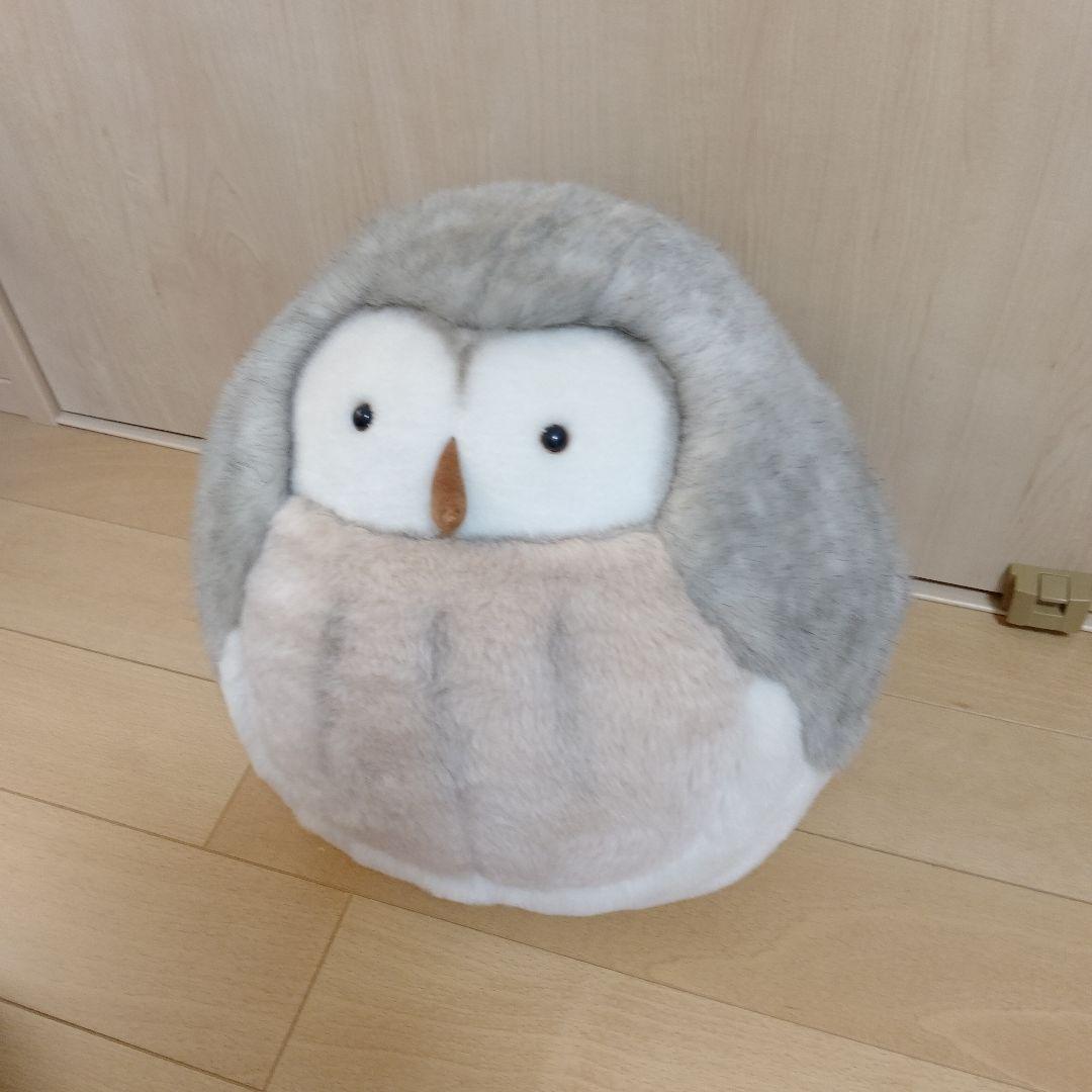 モンスイユ　ふくろうぬいぐるみ　ルイーズ特大　30cm