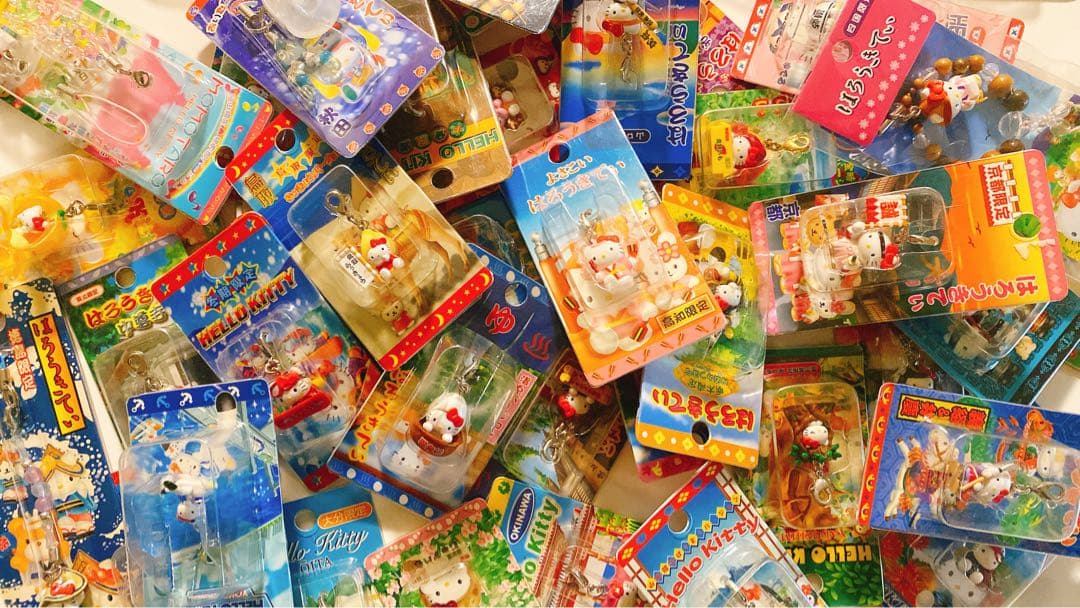 [大量放出]ご当地キティファスナーマスコット　ストラップ40個