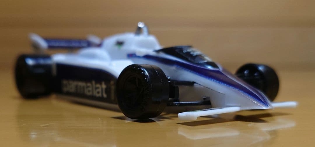 カバヤビッグワンガムBig-one GumブラバムBT50 ターボ完成品