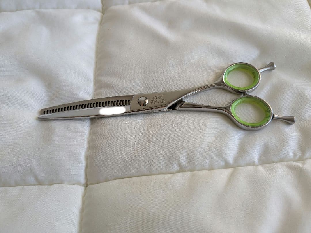【UTSUMI】内海　メガネハンドル　スキバサミ　AT30