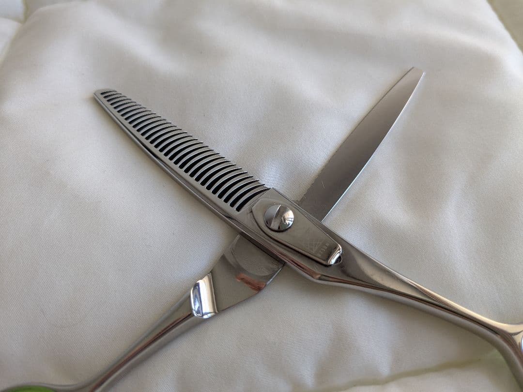 【UTSUMI】内海　メガネハンドル　スキバサミ　AT30