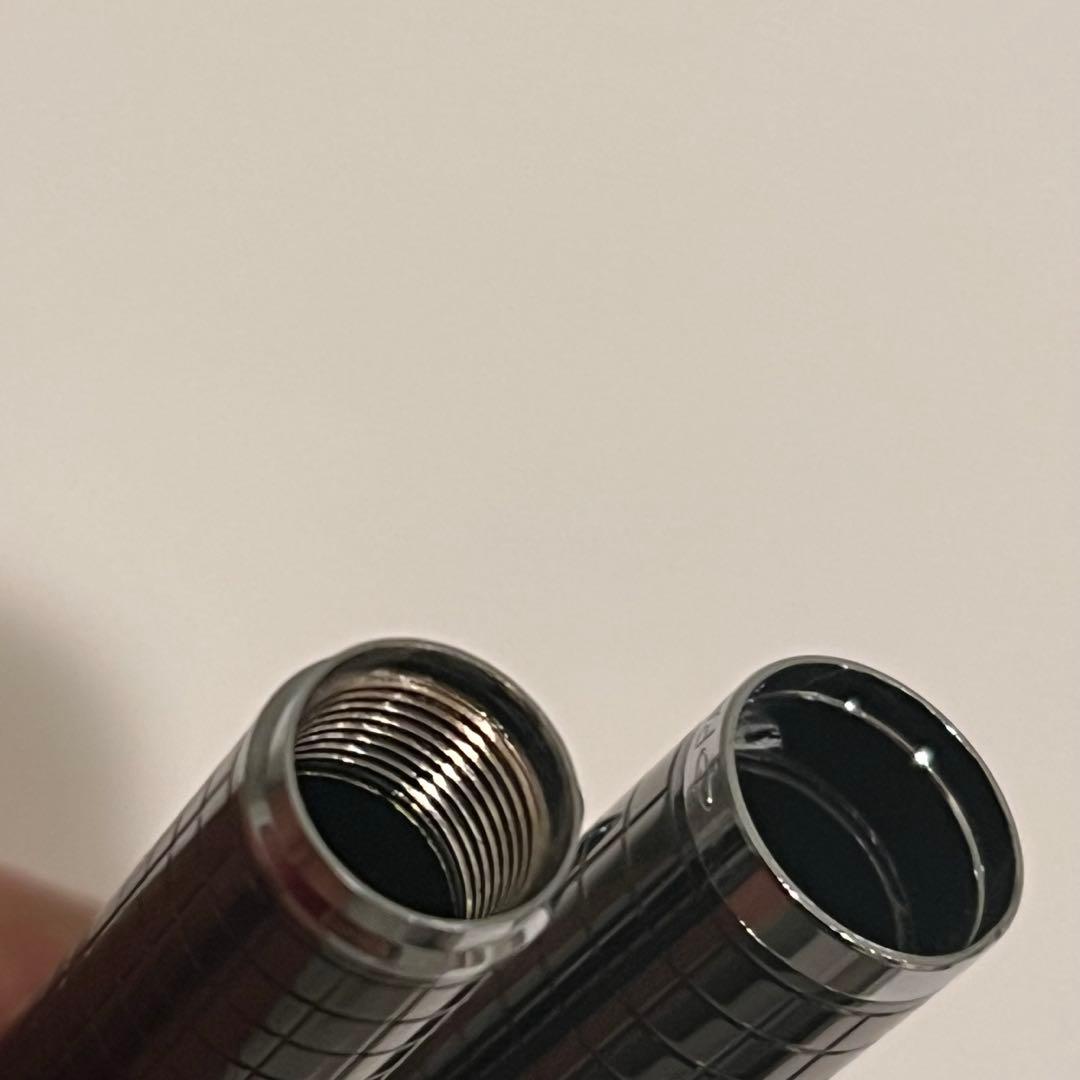 ほぼ未使用　パーカー　PARKER F 万年筆　シルバーケース付き　動作確認済み