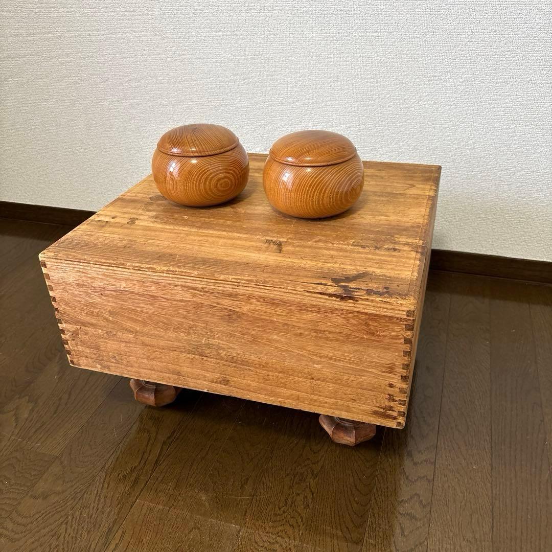 【良品】囲碁 碁盤 碁石 セット