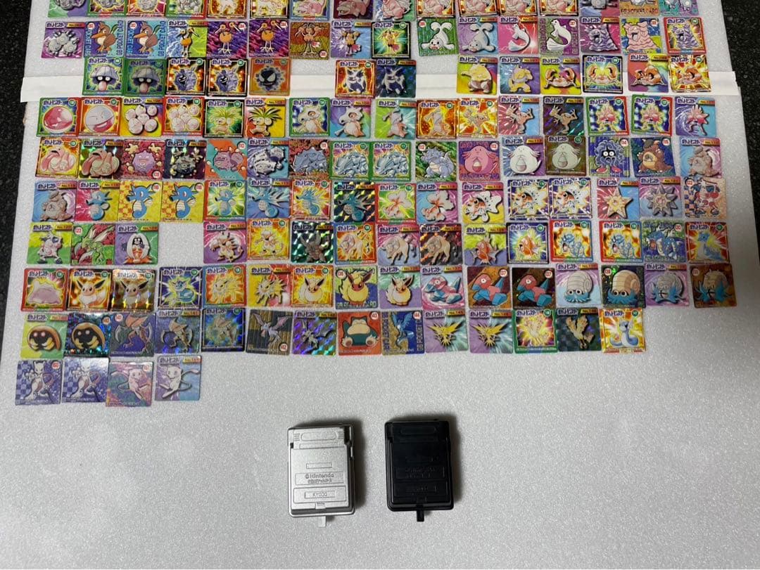 ポケットモンスター　初期　レトロ　ミニカード　ブロスカード 238枚　ケース2台