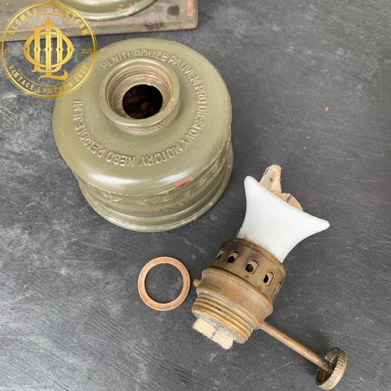 旧チェコ 軍 軍用燃料ストーブ（フィールドストーブ）