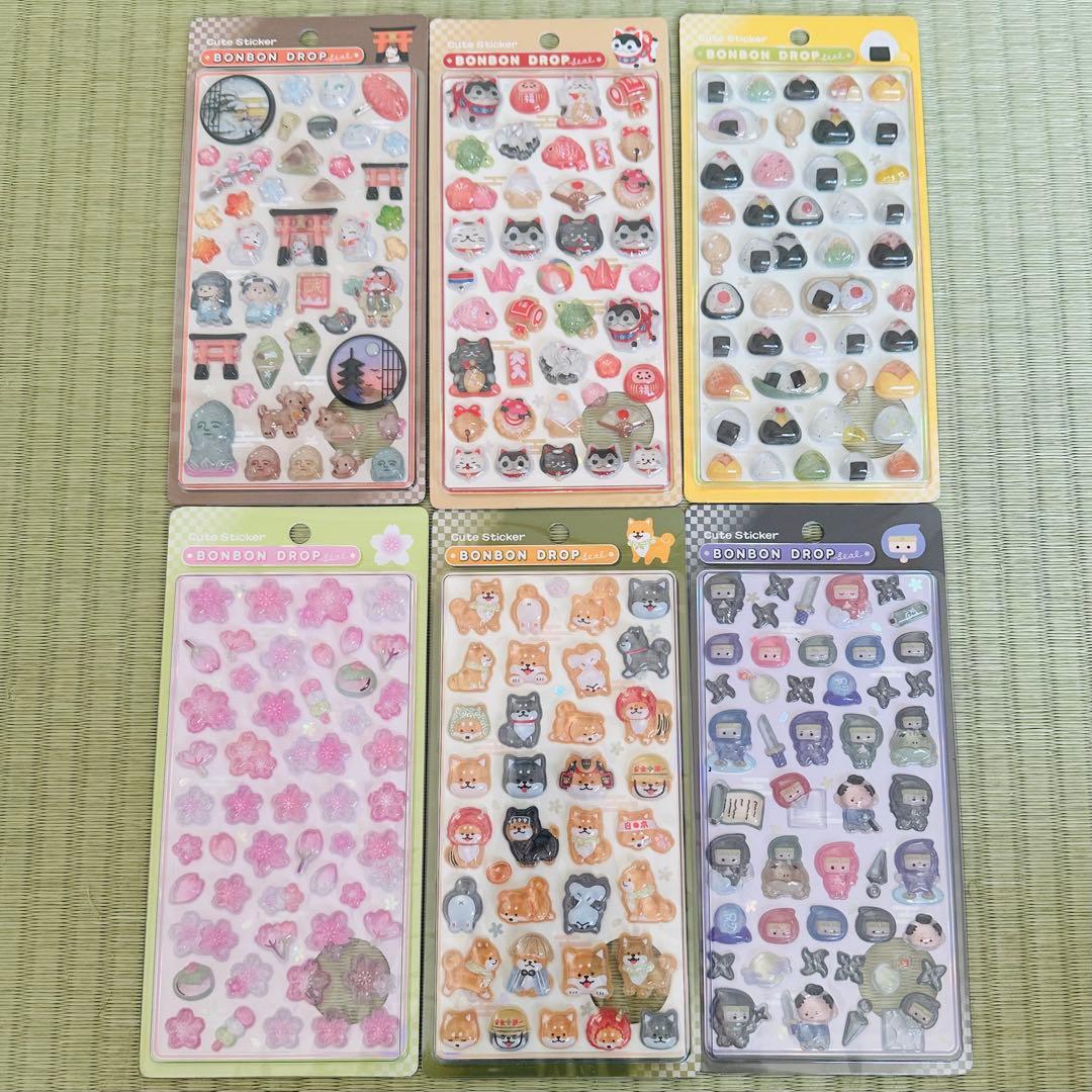 す*ん様 【正規品】ボンボンドロップ 和柄 全12種類セット