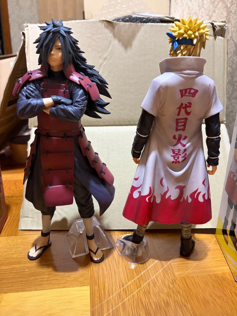 NARUTO 一番くじ　ナルト波風ミナト　うちはマダラ　ラストワン賞　セット