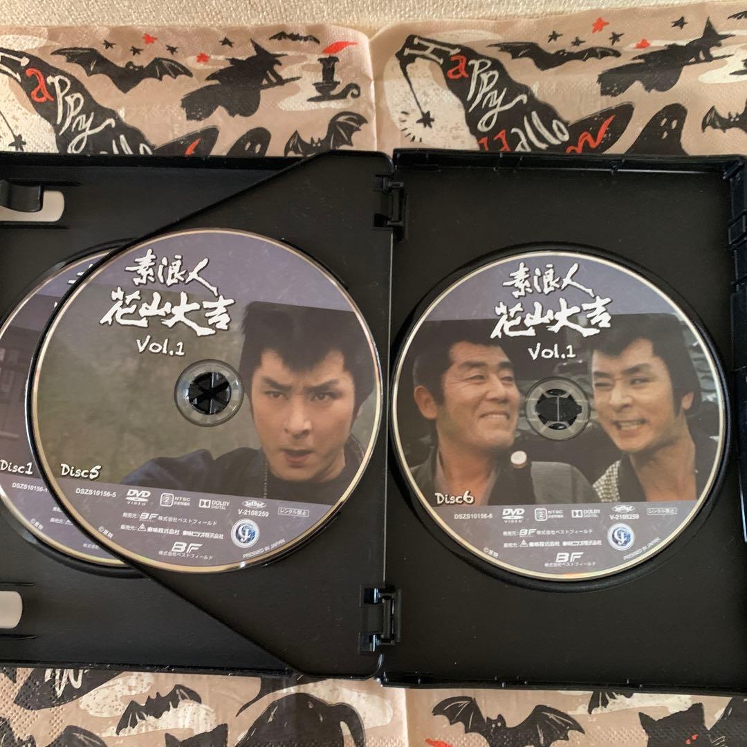 素浪人花山大吉 コレクターズDVD VOL.1 HDリマスター版〈6枚組〉