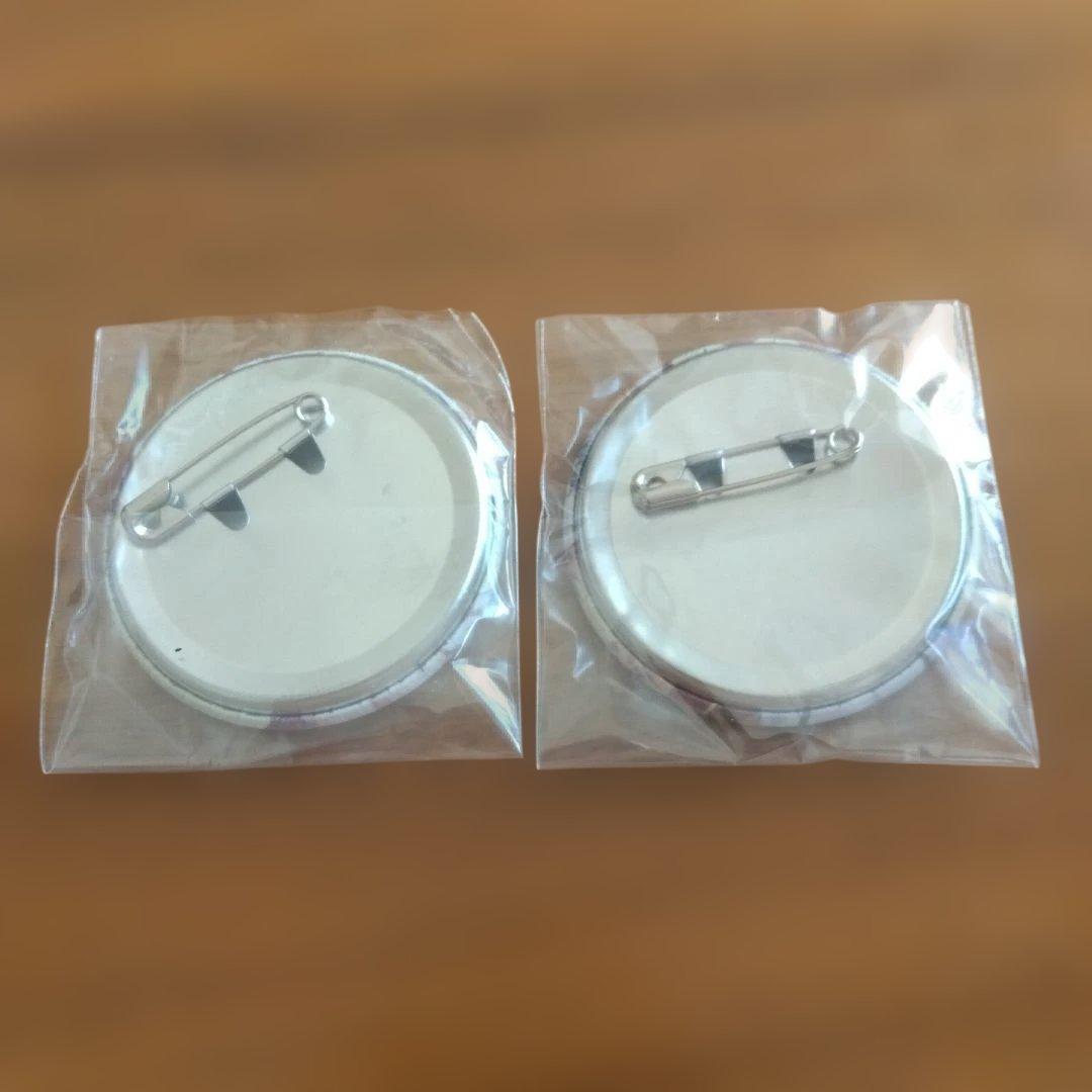 桃豆こまもち 缶バッジ