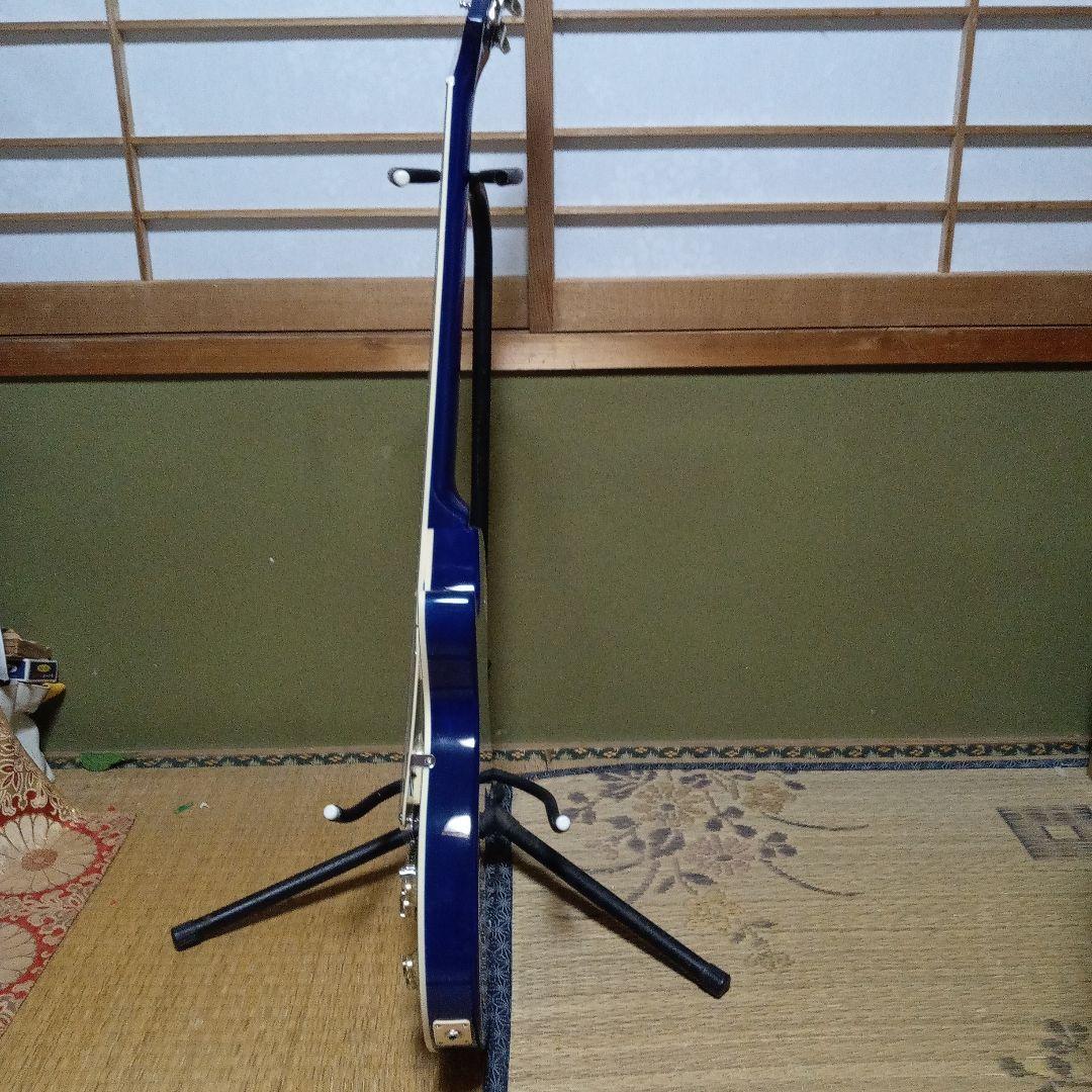 送料込み！BLITZbyARIA ブリッツ エレキギター BLP-450 SBL