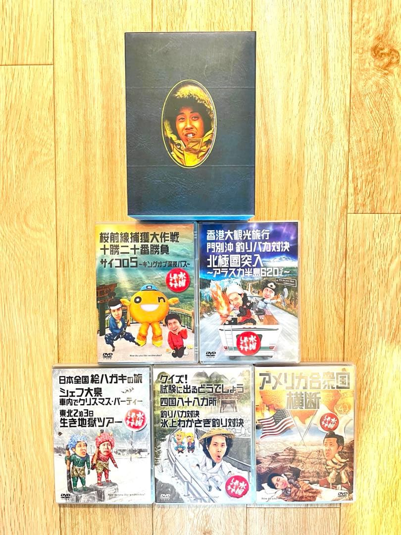 正規品）水曜どうでしょうDVD&Blu-ray BOX（vol1～6）セット