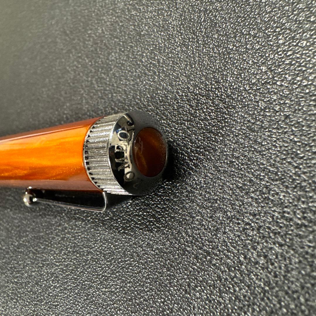 ROMEO No.3 太軸 ボールペン イタリアンアンバー