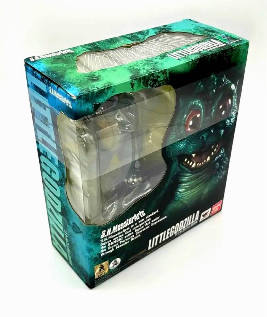 Sh モンスターアーツ リトルゴジラ & 結晶体 バンダイ