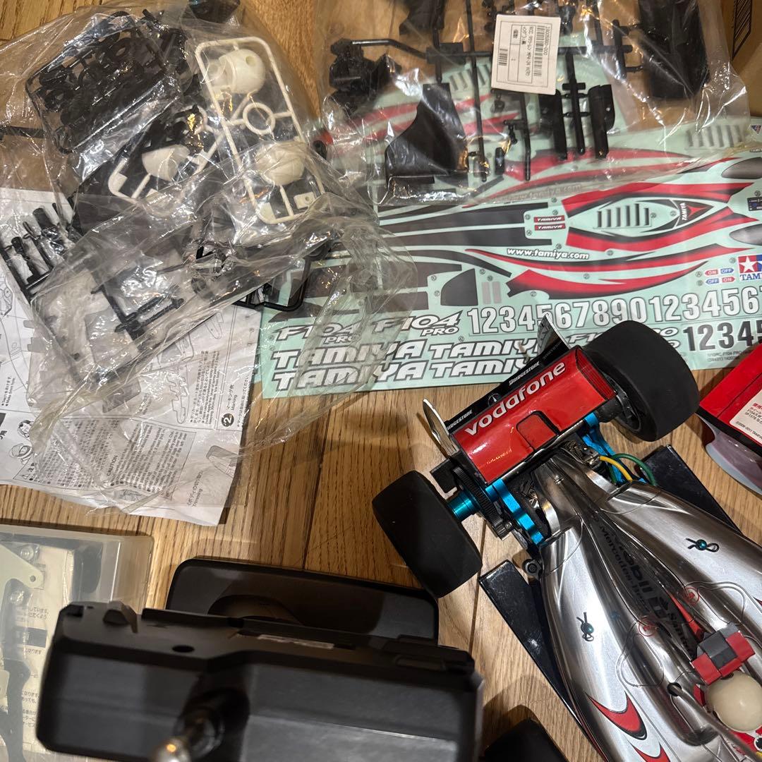 TAMIYA F104 PRO シャーシ フォーミュラチューンモーター付