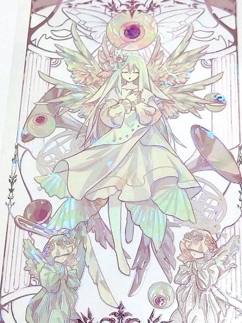 J599＃塔罗牌・下(贝壳光)巫女sama切り売り海外人物マステ女の子