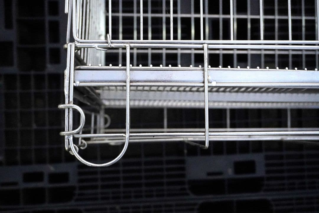 ハチコウ ステンレス折りたたみケージ Mサイズ