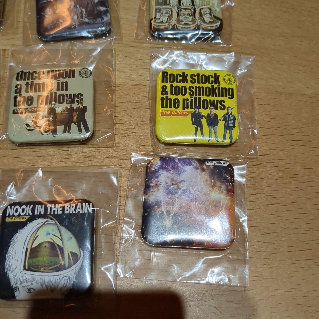 the pillows　CDジャケット缶バッジ　コンプリート　16 種