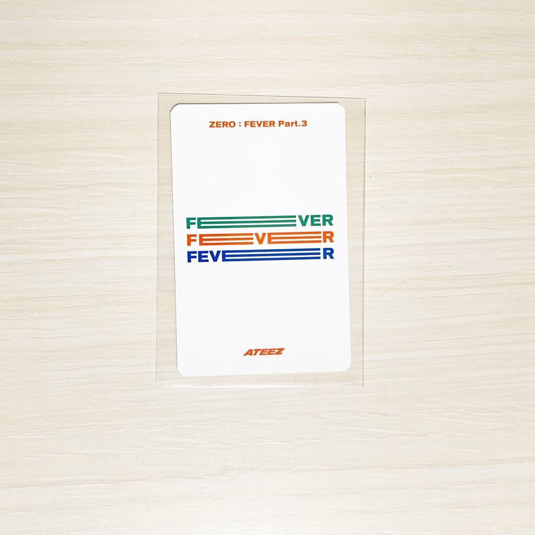 ATEEZ ソンファ トレカ