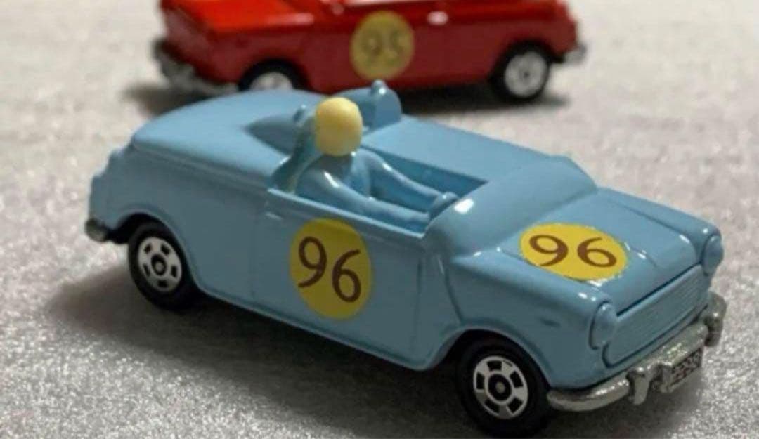 トミカ ミニクーパー トラフィック ミニレーサー ブルー