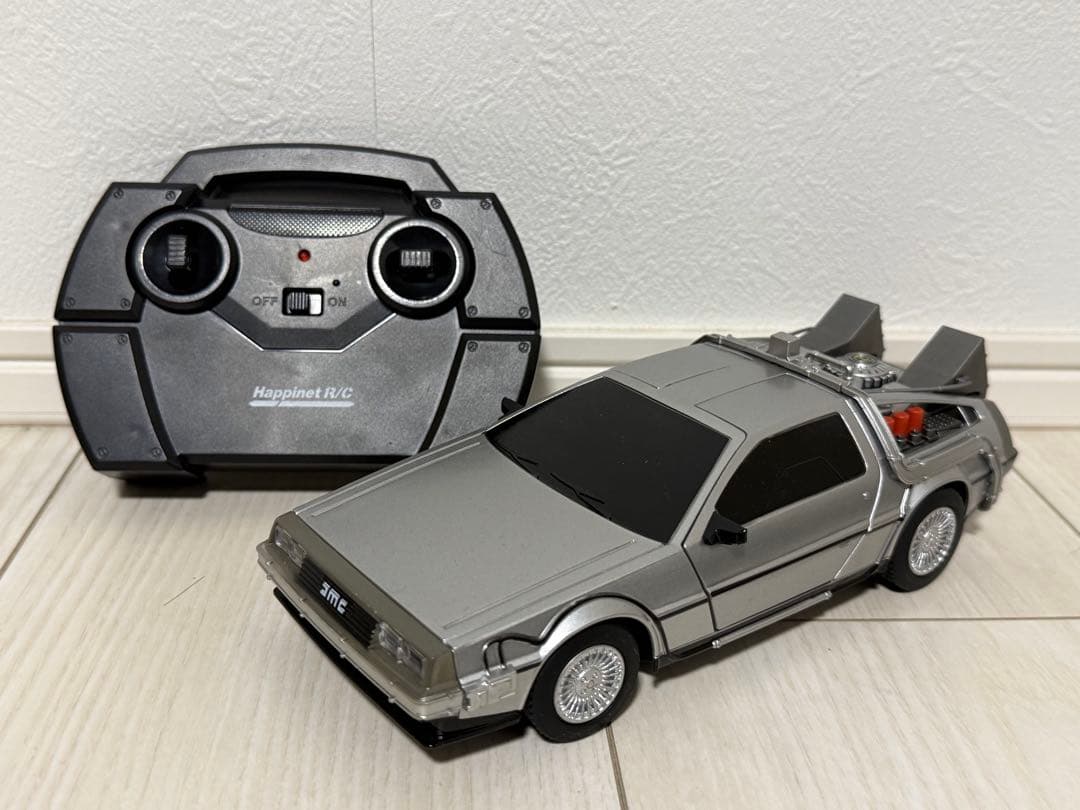 【超希少/美品】BTTF デロリアン ラジコン（本体約20cm）　※動作確認済み