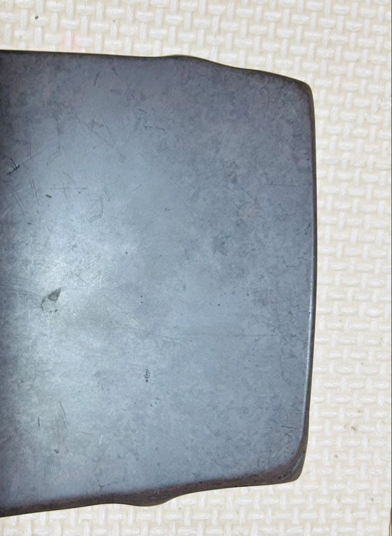 『旧蔵漢詩紋松花硯』は中国十大名硯の一つである松花硯 乾龍六年　在銘