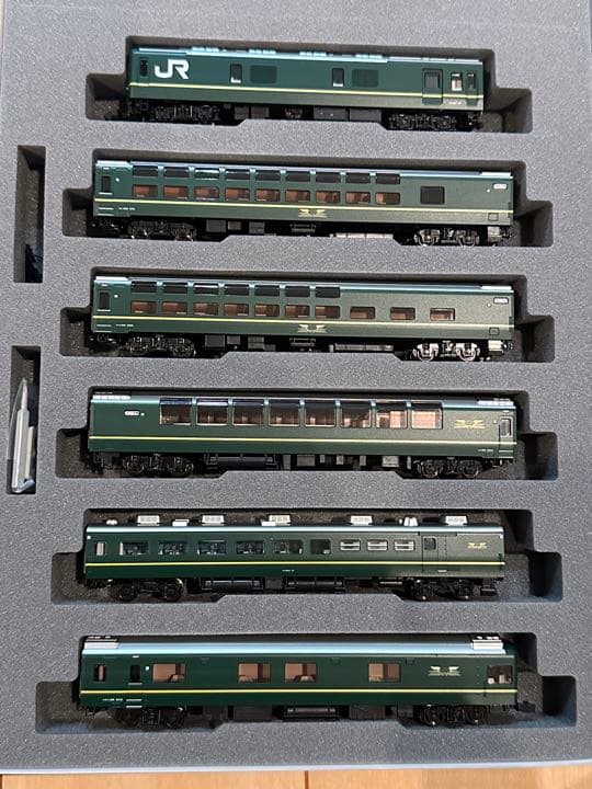 【新品未使用】 24系寝台特急「トワイライトエクスプレス」6両基本セット