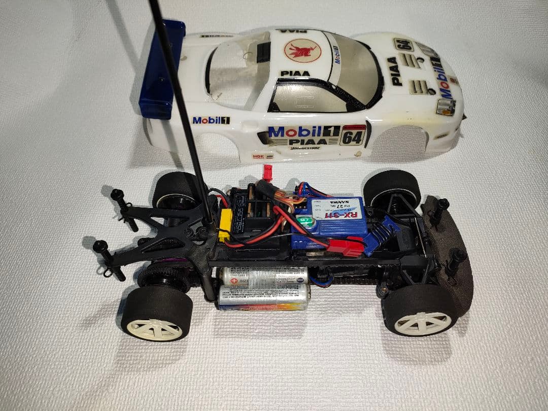 HPI マイクロRS4 1/18 RC フルセット　ボディーNSX予備