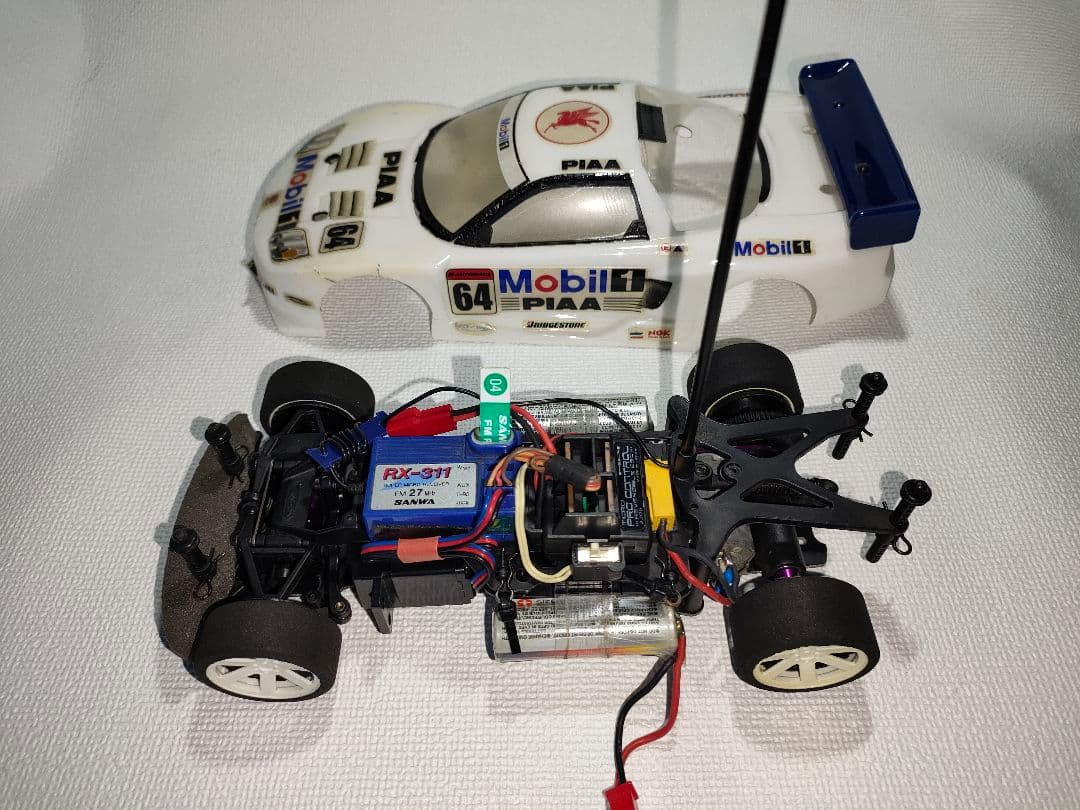 HPI マイクロRS4 1/18 RC フルセット　ボディーNSX予備