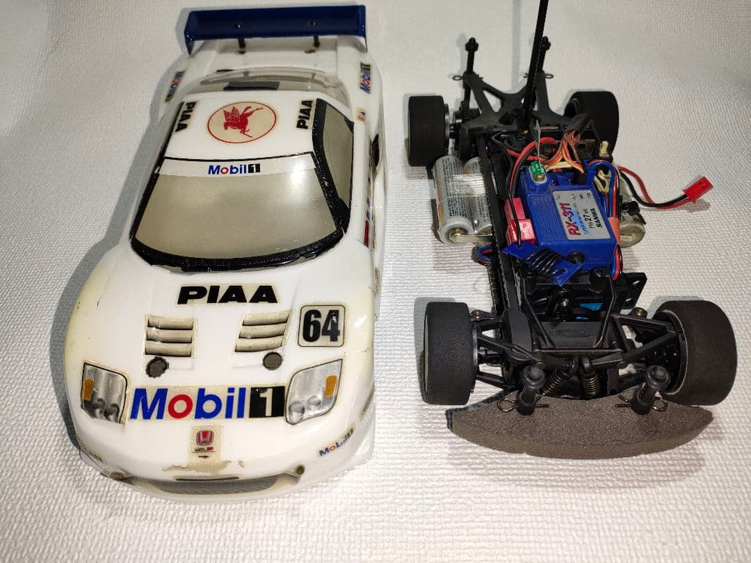 HPI マイクロRS4 1/18 RC フルセット　ボディーNSX予備