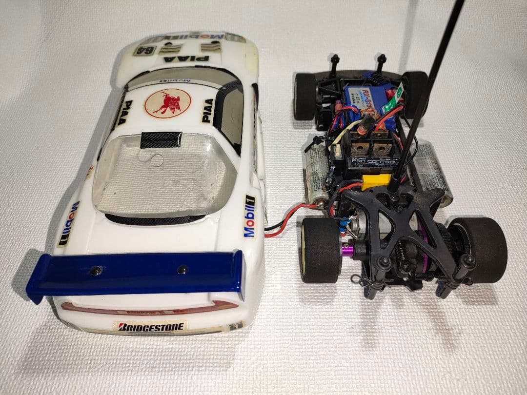 HPI マイクロRS4 1/18 RC フルセット　ボディーNSX予備