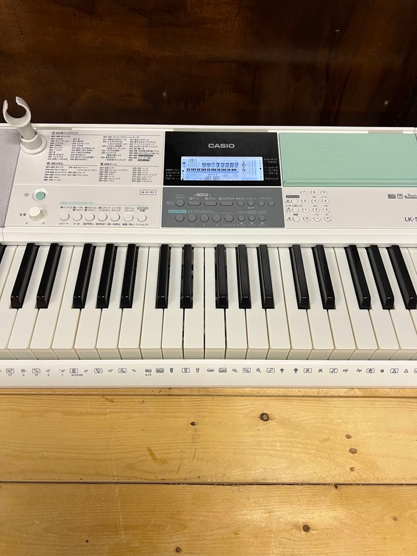 CASIO カシオ 光ナビゲーション キーボード LK-512 2020年製