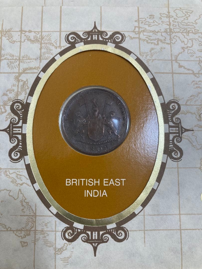 フランクリンミント 世界の偉大な歴史的 東インド会社 3枚