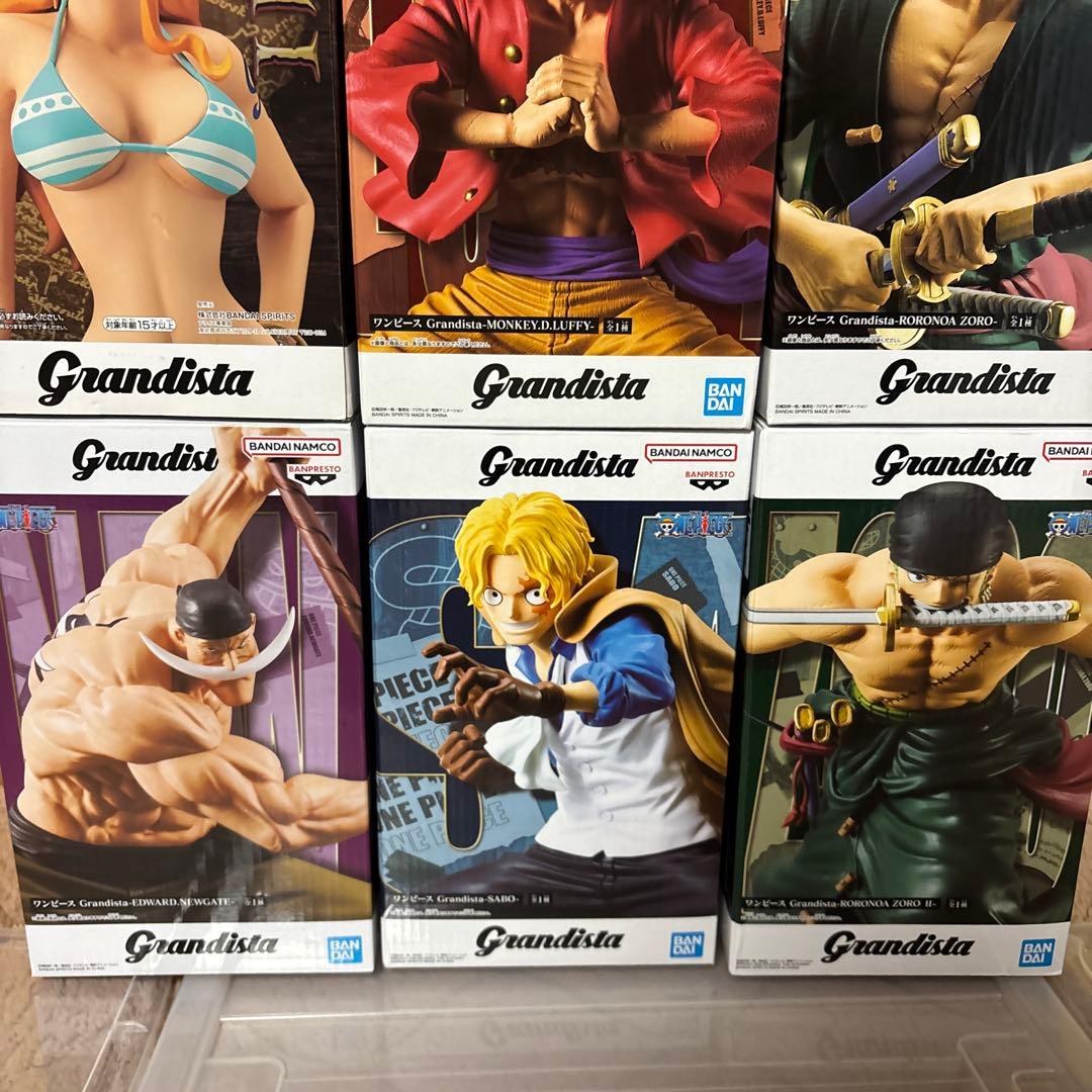 ワンピース Grandista フィギュアセット