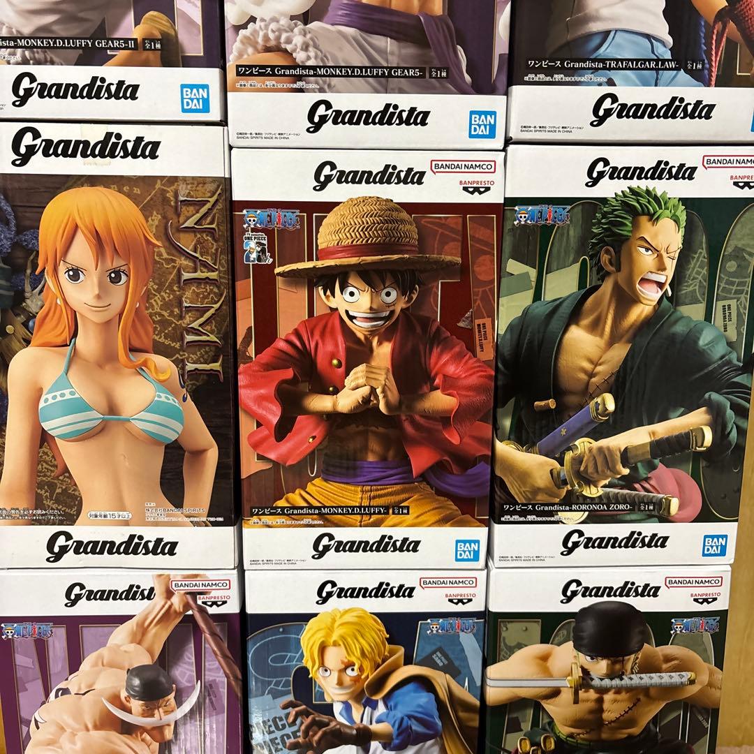 ワンピース Grandista フィギュアセット