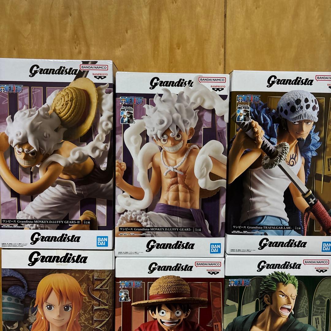 ワンピース Grandista フィギュアセット