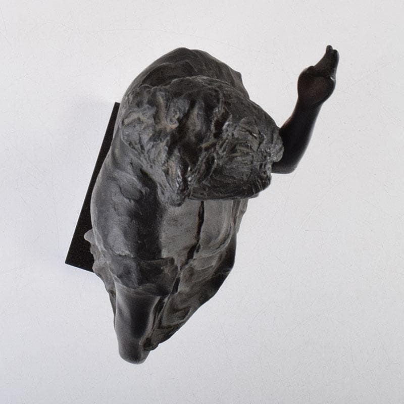 土田副正作　ブロンズ 　雲のように風のように　重さ約7.3㎏　D　R9479H