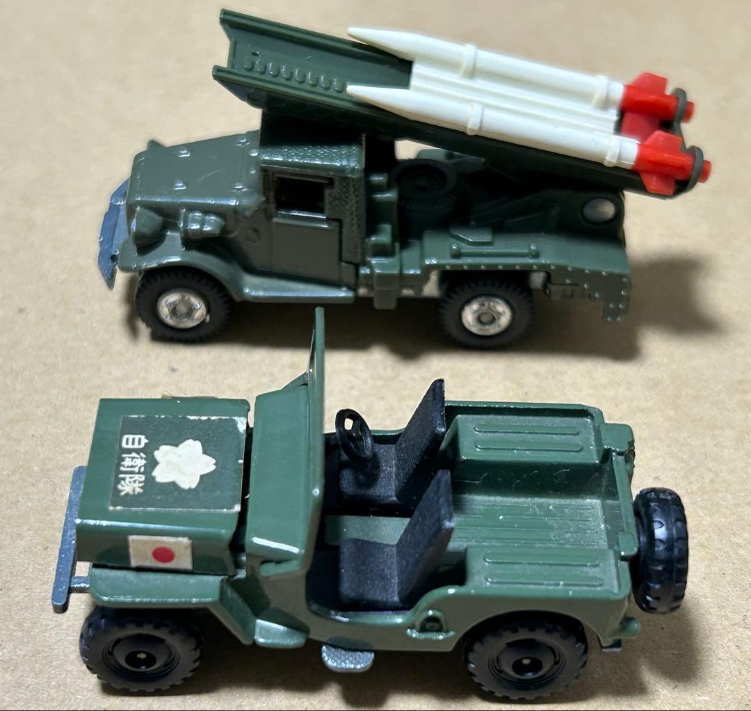 日本製 トミカ 自衛隊車両 4台セット