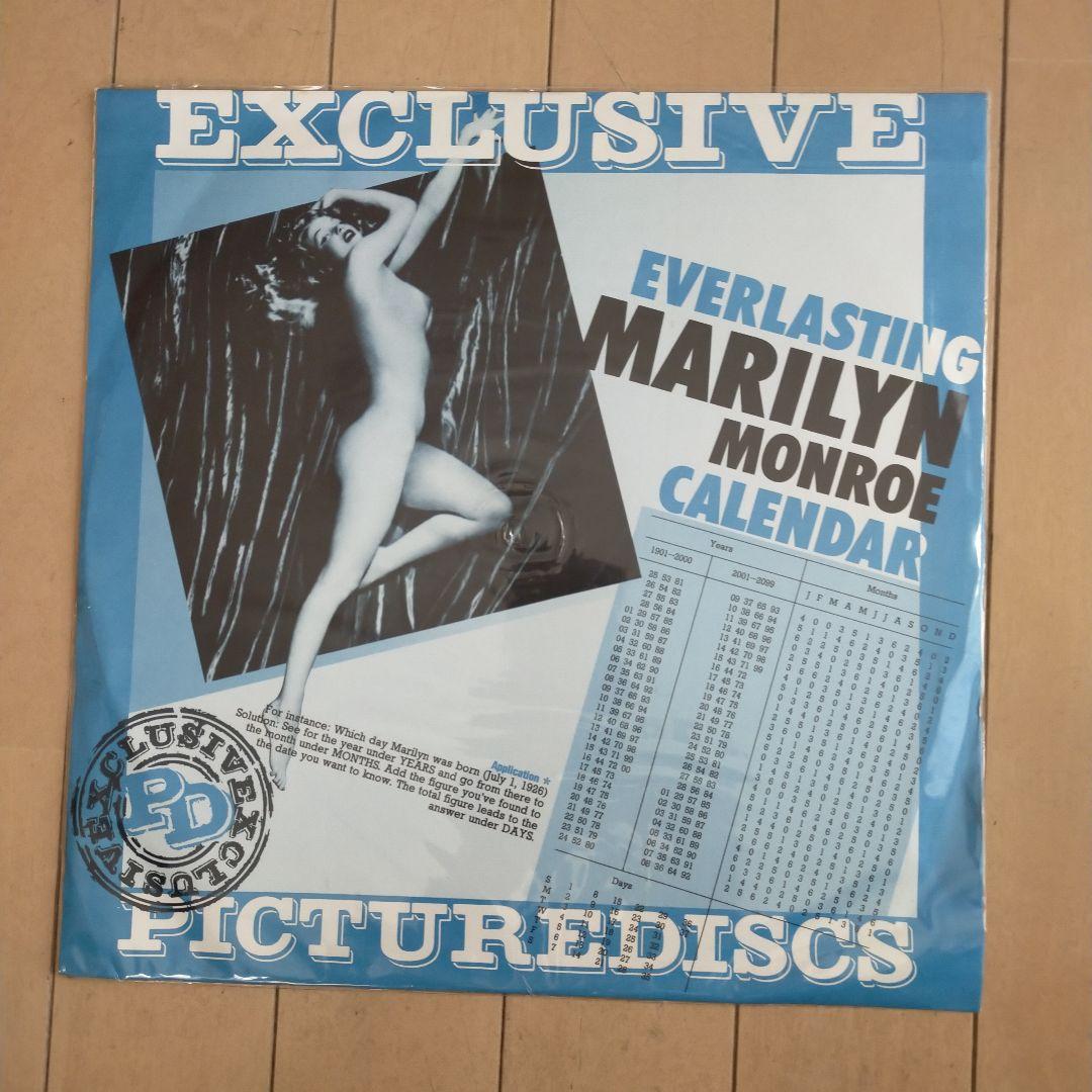 マリリン・モンロー ピクチャーレコード輸入盤未使用品