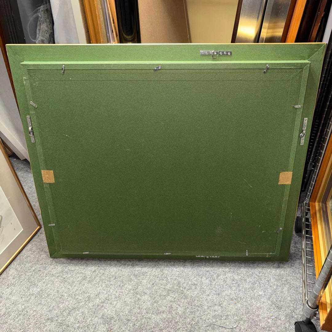 絵画　額縁　油彩画　F15号　アクリル版