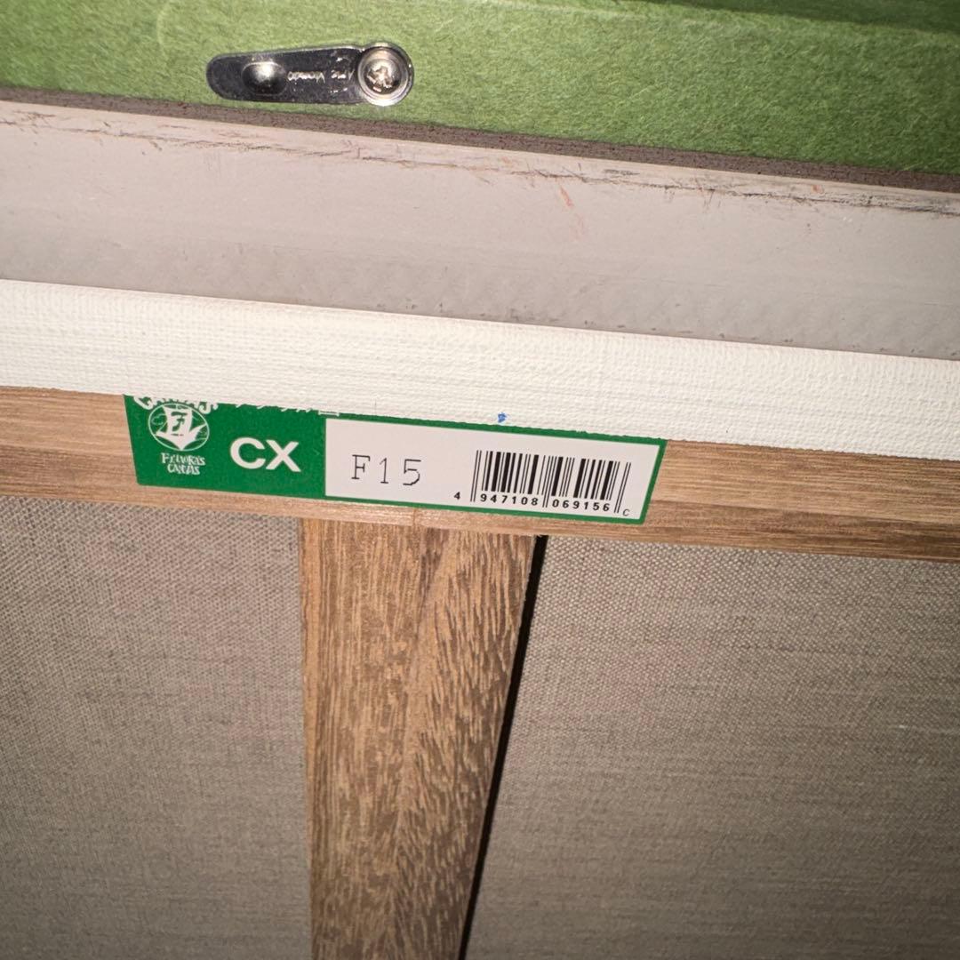 絵画　額縁　油彩画　F15号　アクリル版