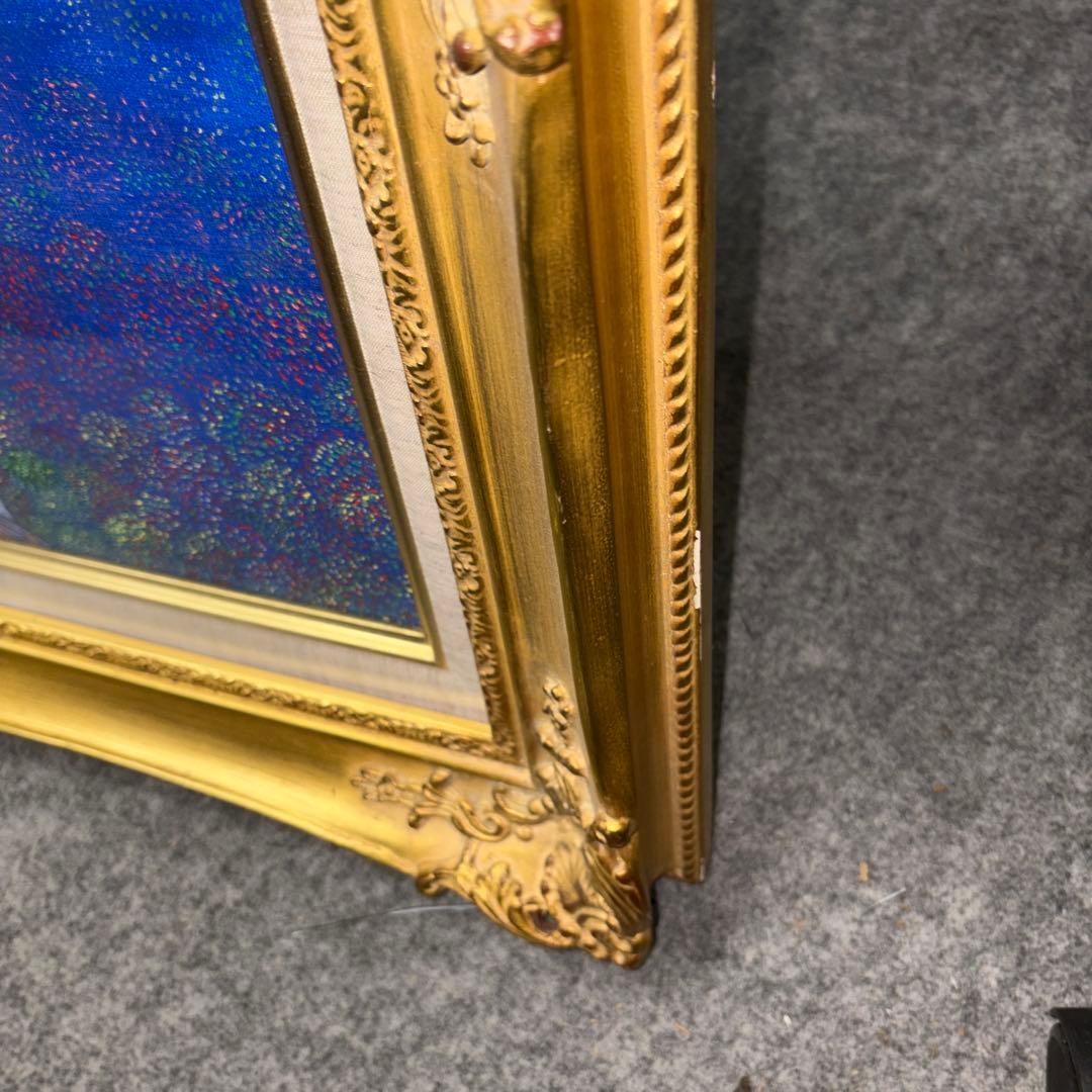 絵画　額縁　油彩画　F15号　アクリル版