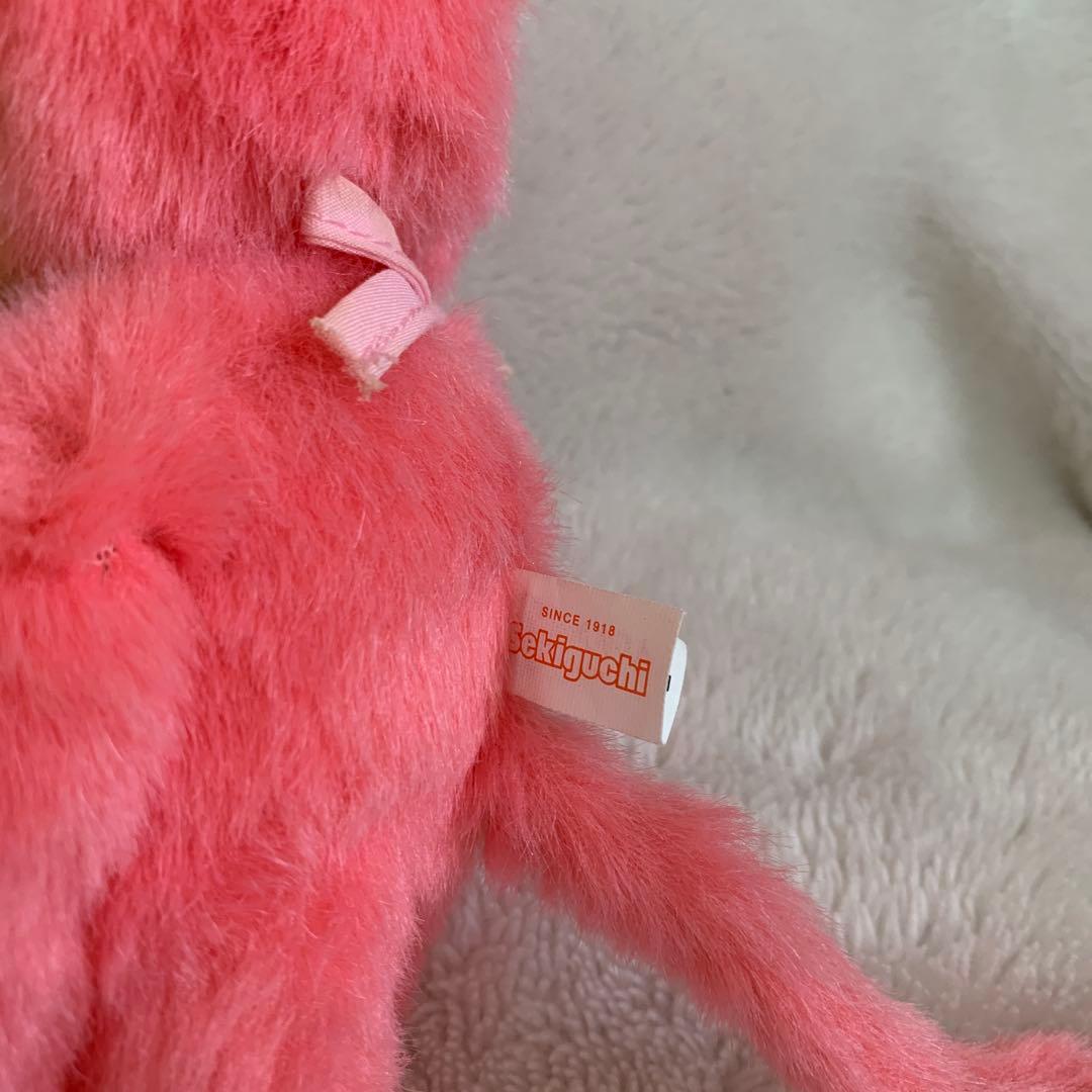［セキグチ ］❤️ご当地モンチッチ❤️桃⭐️FUKUSHIMA ぬいぐるみ約19㎝