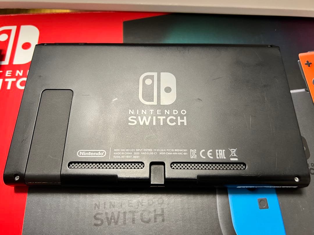 Nintendo Switch 本体 バッテリー強化版 箱あり 動作確認済み